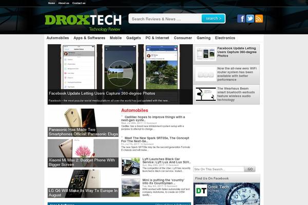 droxtech.com site used Gamingmag