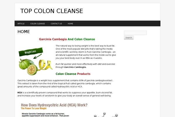 droz-colon-cleanse.com site used Reviewify-theme-dse