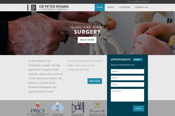 drpeterrowan.com.au site used Dr-rowan