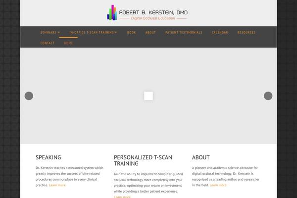 Site using Cornerstone plugin