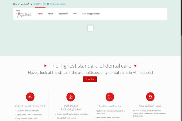 BeTheme theme site design template sample
