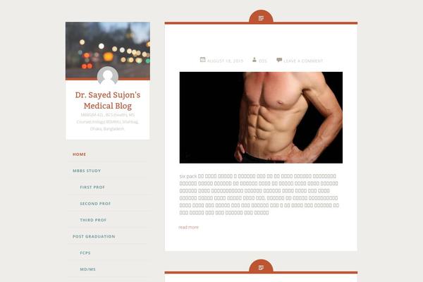 Fictive theme site design template sample