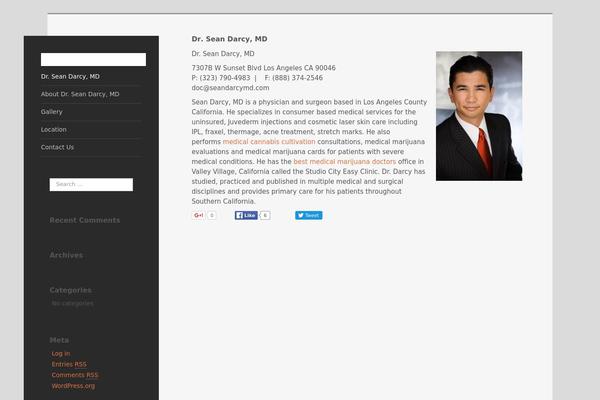 Gdbizcard theme site design template sample