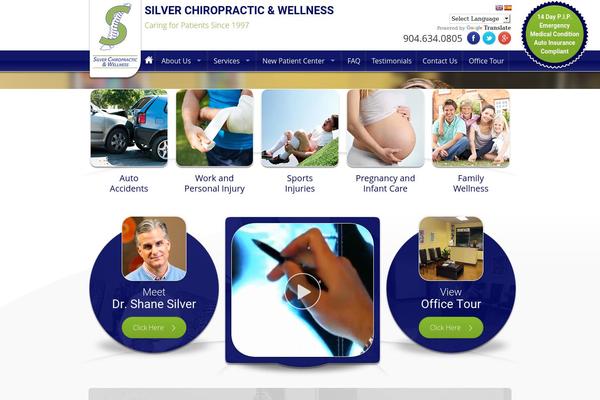 drshanesilver.com site used Chiropractic-wp