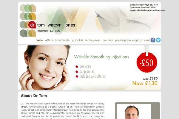 drtomwatcynjones.com site used Dr-tom-watcyn-jones-theme