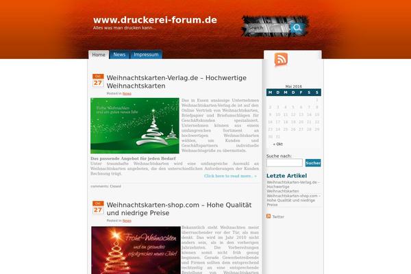 druckerei-forum.de site used my engine
