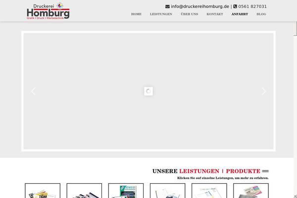 druckereihomburg.de site used Druckerei_homburg