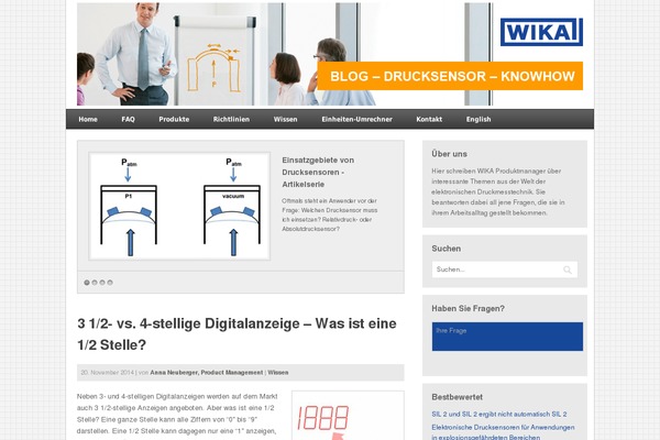 drucksensor-knowhow.de site used Wika