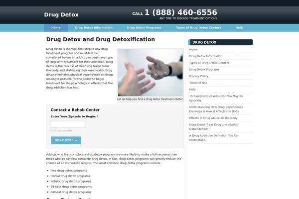 drug-detox.com site used Mwp