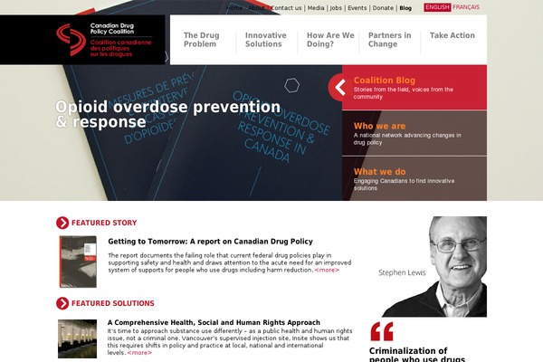 drugpolicy.ca site used Cdpc