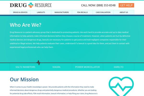 drugresource.com site used Drug-resource