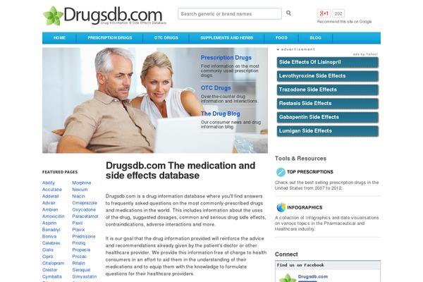 drugsdb.com site used Custom