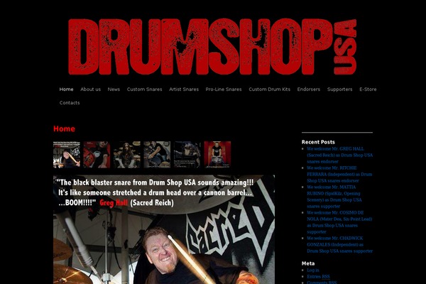 drumshopusa.com site used Drumshop