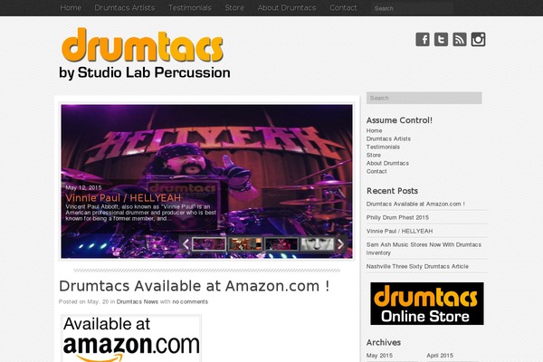 drumtacs.com site used Putte