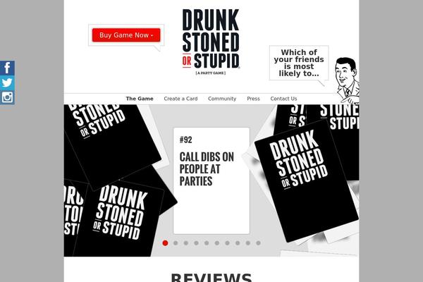 drunkstonedstupid.com site used Generic_twitter_bootstrap