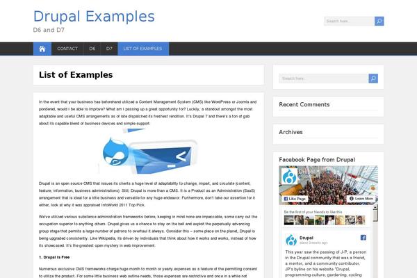drupalexamples.info site used SongWriter