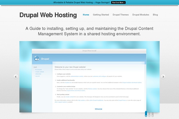 drupalwebhosting.com.au site used Peak14