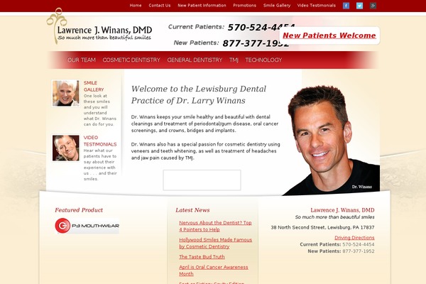 drwinans.com site used Lw-theme