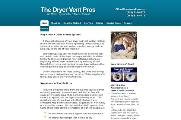 dryer-vent-pros.com site used Feature Pitch