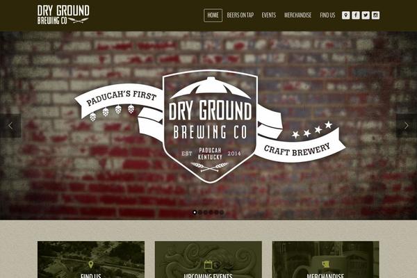 drygroundbrewing.com site used Growler