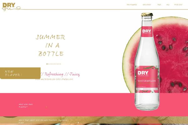 drysoda.com site used Dry-soda