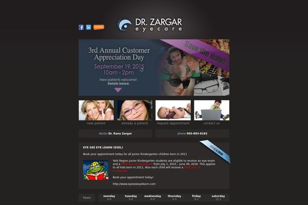 drzargareyecare.ca site used Zargar