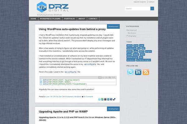 drzdigital.com site used Drz-digital