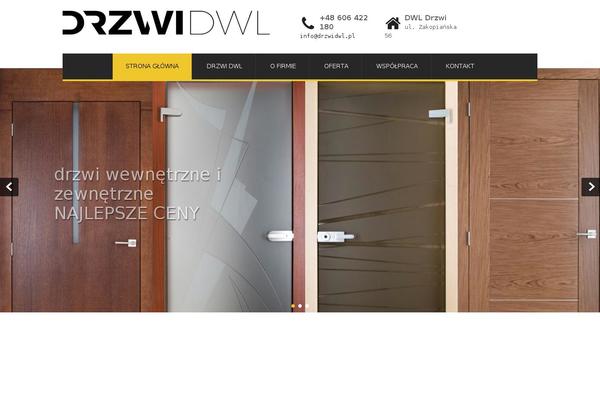 drzwidwl.pl site used SKT Construction Lite