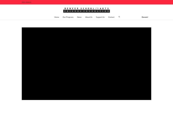 Vantage theme site design template sample