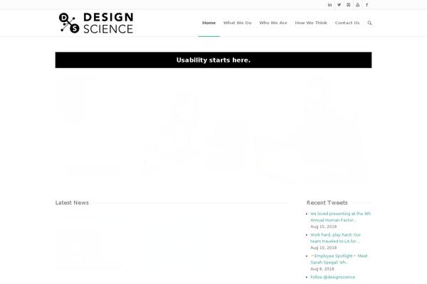 Site using Social Media Widget plugin