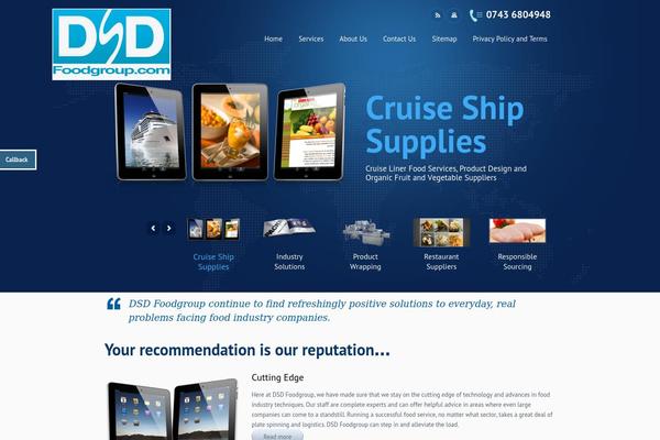 dsdfoodgroup.com site used Doover-premium-wordpress-theme