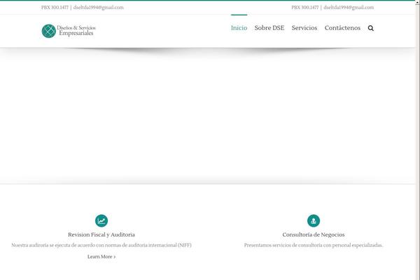 Avada theme site design template sample