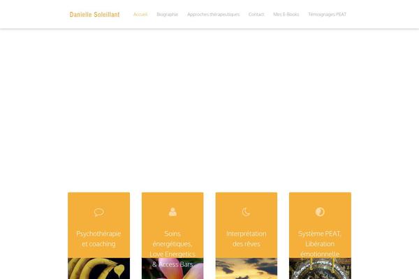 Eco Nature theme site design template sample