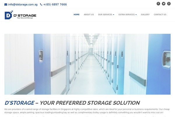 dstorage.com.sg site used Dstorage