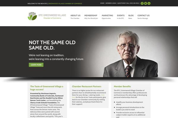Robust theme site design template sample