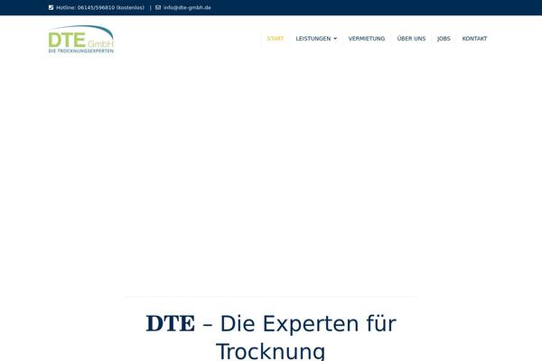 dte-gmbh.de site used TransPress