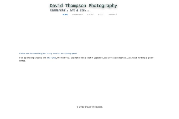 Photocrati theme site design template sample