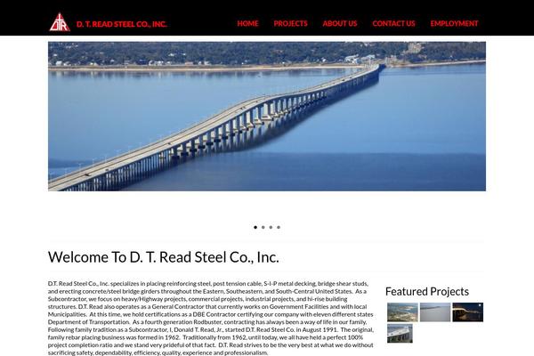 Virtue theme site design template sample