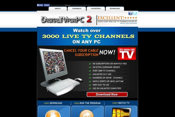 dtv4pc.com site used Tvonpc