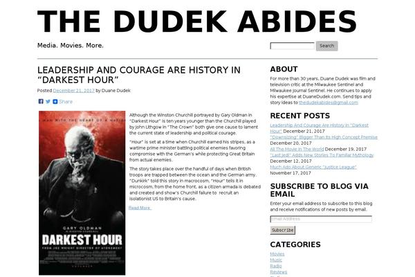 duanedudek.com site used Thedudekabides_theme