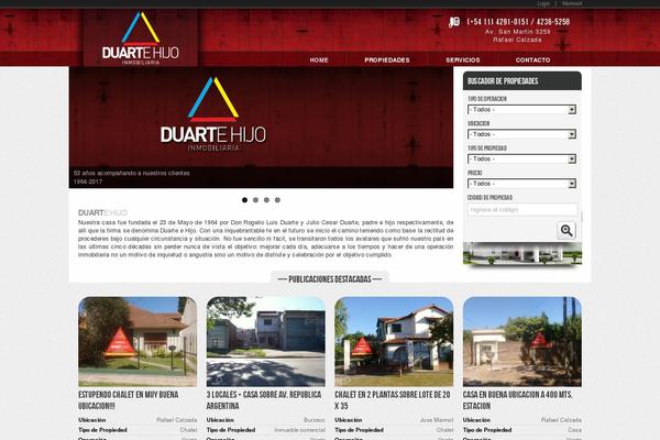 duarteinmobiliaria.com.ar site used Duarte