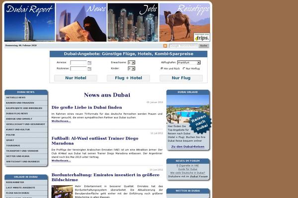 dubai-report.de site used Dubai