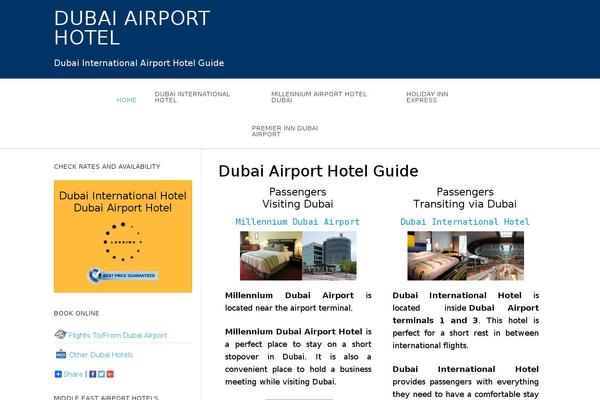 dubaiairporthotel.com site used Eleven40-pro-hotel