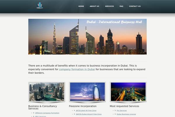 dubaibusinessservices.com site used Karma