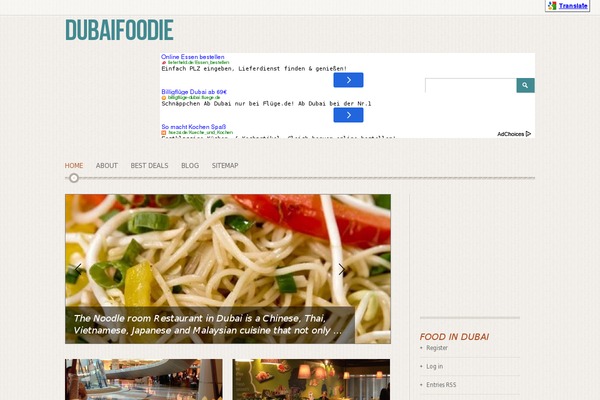 dubaifoodie.ae site used Wp_foodmag-free-theme-package