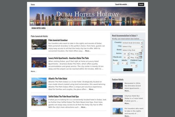 dubaihotelsholiday.com site used Dubaihotelsholiday