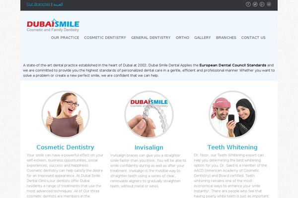dubaismile.com site used Dentalclinic-child