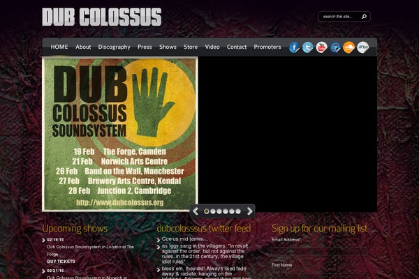dubcolossus.org site used Myband
