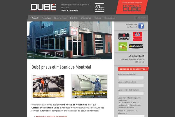 dubepm.ca site used Dube