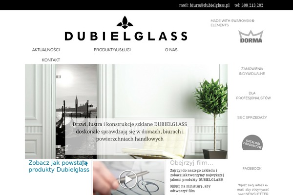 dubielglass.pl site used H5